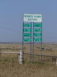 Mileage Sign Near I 94 Exit 72 Picture Of Enchanted Highway