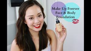 face body foundation review