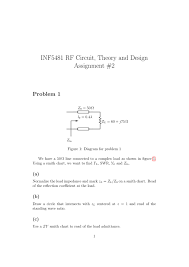 Inf5481 Rf Circuit Theory And Design Assignment 2