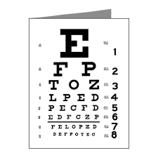 Amazon Com Cafepress Eye Chart Gift Blank Note Cards Pack