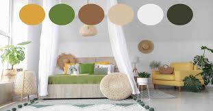 Wall Colour Combination With White