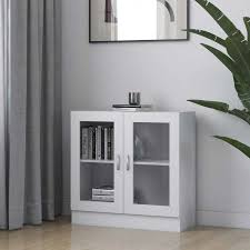 Vitrine Cabinet White 82 5x30 5x80 Cm