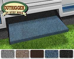 outrigger rv step rug atlantic blue