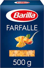 Barilla Farfalle Pasta 500g gambar png