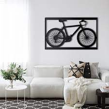 Buy Metal Bike Wall Art Cyclist Wall