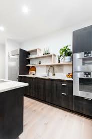 dark kitchen cabinets are traditional