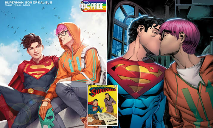 Продажи комиксов упали после того, как авторы сделали сына Супермена геем. 