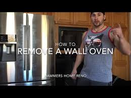 How To Remove A Wall Oven