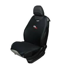 Black Car Seat Covers Vest Front For