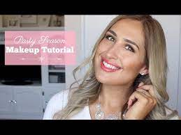 party season makeup tutorial with