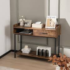 Long Couch Side Console Table