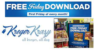 Then on the first friday of each month you can grab your new kroger free friday download. Kroger Free Friday Download Kroger Krazy