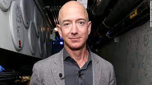 Jeff bezos will be flying to space on the first crewed flight of the new shepard, the rocket ship made by his space company, blue origin. Opinion Jeff Bezos Bad Billionaire Example Cnn