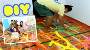 how to make giant snakes and ladders