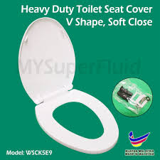 Heavy Duty Soft Close Toilet Seat Cover