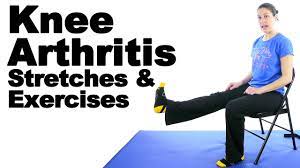 knee arthritis stretches exercises