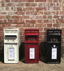 Royal Mail Cast Iron Er Post Box Pillar