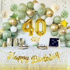 40th Birthday Party Themes For Her gambar png