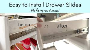 replacing drawer slides