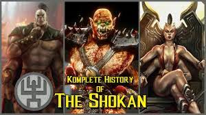 Komplete History of the Shokan | Mortal Kombat Lore - YouTube