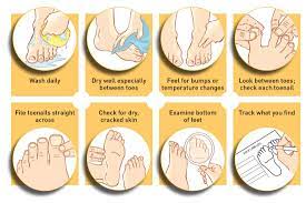 diabetic foot care at home guidelines