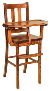 amish aspen delta high chair from