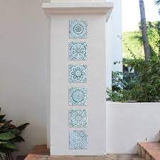 6 Beautiful Wall Hanging Ceramic Tiles