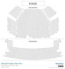 minskoff theatre new york seating chart