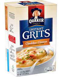 instant grits cheddar cheese flavor