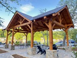 timber framed pavilions handcrafted by