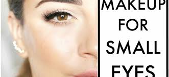 makeup for small eyes basic rules