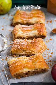 easy apple strudel annie s noms