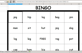 Free Bingo Card Template And Instructions For Classroom Fun
