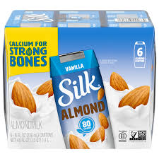 save on silk vanilla almond milk non