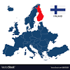 Cities of finland on maps. 1