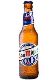 And if you're not a 'drinker'? San Miguel 0 0 The Authentic Non Alcoholic Beer San Miguel