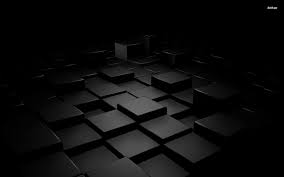 Black cubes Wallpaper
