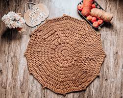 how to crochet a circle rug bags by
