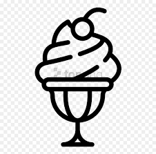 Find & download free graphic resources for ice cream. Free Png Ice Cream Free Icon Black And White Sundae Ice Cream Clipart Transparent Png Vhv