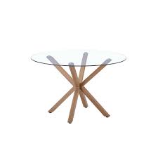 ludlow dining table glass homebase