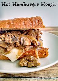 Way more exciting than your typical turkey sandwich for lunch. Hot Hamburger Hoagie A Kitchen Hoor S Adventures