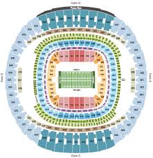 Mercedes Benz Superdome Seating Chart New Orleans
