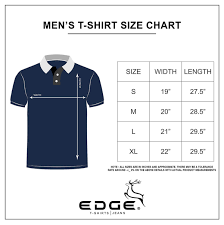 size chart details edge cal