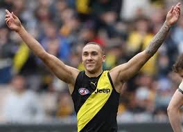 Shai bolton takes to the skies to hold one of the great marks. Afl Trade News Wa Clubs Linked To Off Contract Tigers Star Shai Bolton Afl News Zero Hanger