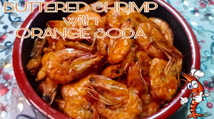 cook ered shrimp with orange soda