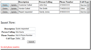 creating asp net web forms crud pages