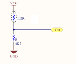 Image result for rangkaian sensor ldr