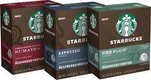 starbucks nespresso vertuo line coffee