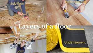 flooring layers anatomy and parts