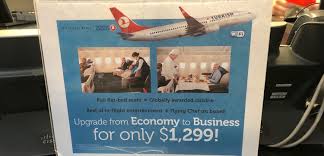 Business Class Upgrades On Turkish Airlines At The Airport